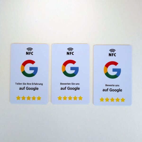 Google Bewertungskarten