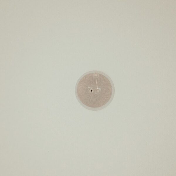 Unterseite NFC Sticker schwarz